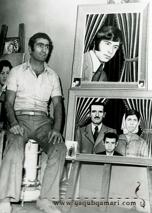 تابلو نقاشی رنگ روغن اثر عارف کامل، هنرمند و نویسنده صاحبدل حضرت استاد یعقوب قمری شریف آبادی