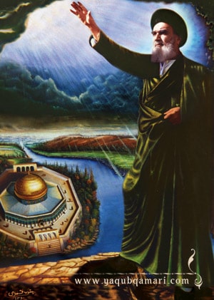 تابلو نقاشی رنگ روغن تجلی نور اثر عارف کامل، هنرمند و نویسنده صاحبدل حضرت استاد یعقوب قمری شریف آبادی