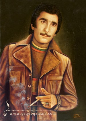تابلو نقاشی رنگ روغن جوانی اثر عارف کامل، هنرمند و نویسنده صاحبدل حضرت استاد یعقوب قمری شریف آبادی