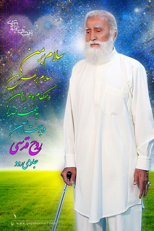 استاد یعقوب قمری شریف آبادی، تصاویر، گالری، تمثال، گیسوی یار